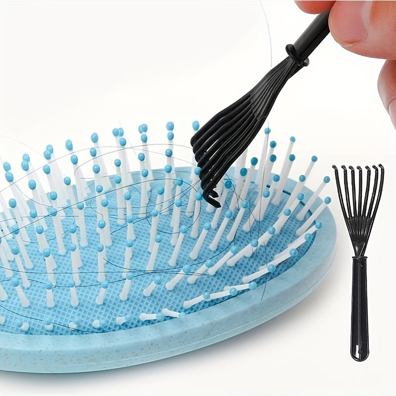 1pcs Salon-Grade Hair Brush Cleaner with Plastic Handle - Effectively Removes Dirt and Buildup for Clean, Healthy Hair