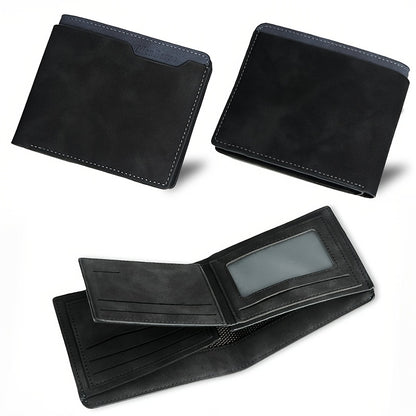 Stylish Leather Wallet: 3 Colors to Choose From - Soft & Thin Design!