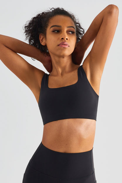 Square Neck Sports Bra