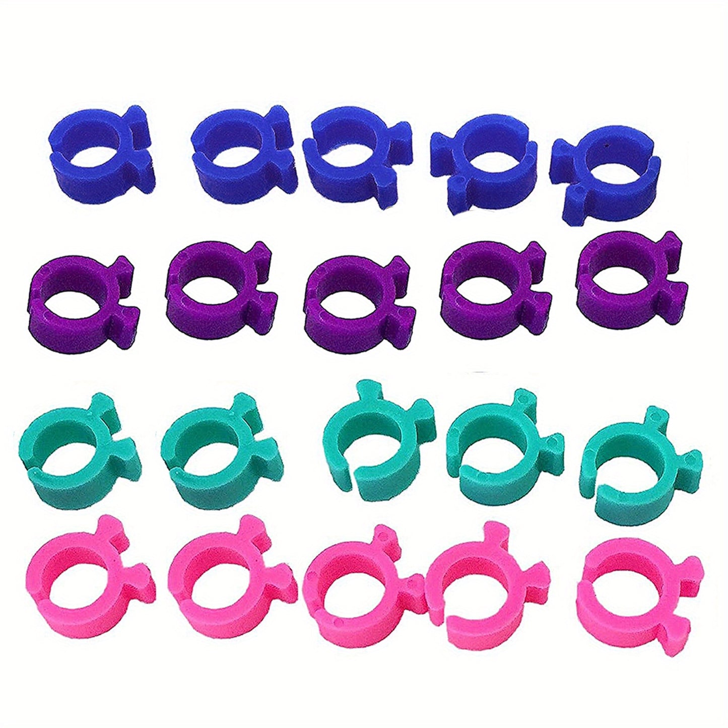 20pcs Thread Organizer Spool Clip - Locks Threads in Place for Neat and Tidy Storage, Fits All Popular Spool Sizes