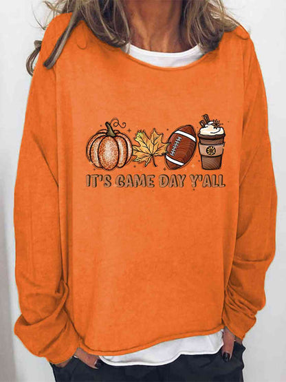 Sweat-shirt graphique IT'S GAME DAY Y'ALL