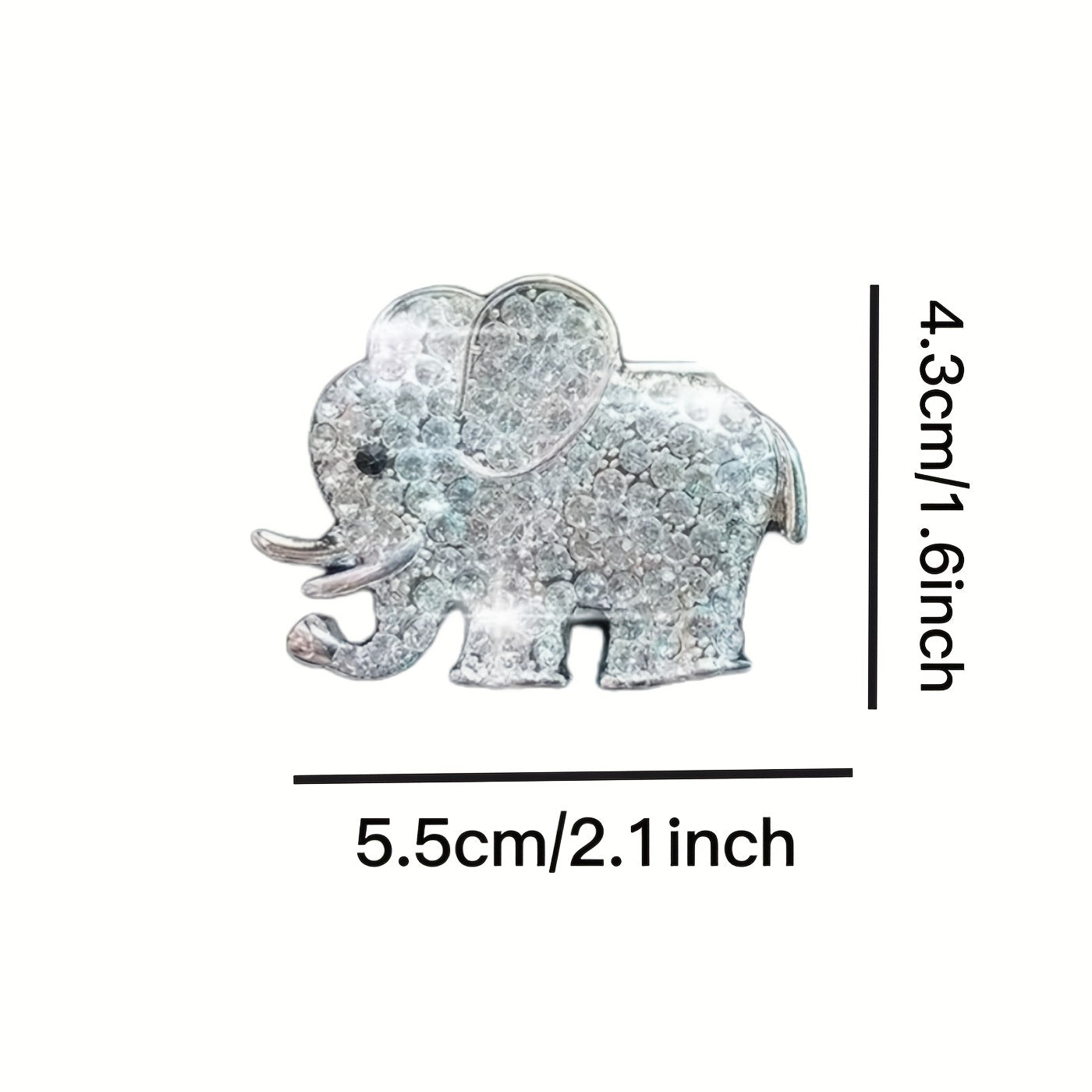 1pc Adorable Elephant Car Air Vent Perfume Clip - Cartoon Tuyere Fragrance Car Accessories