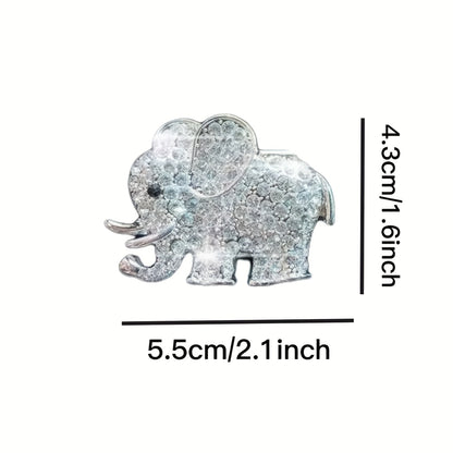 1pc Adorable Elephant Car Air Vent Perfume Clip - Cartoon Tuyere Fragrance Car Accessories