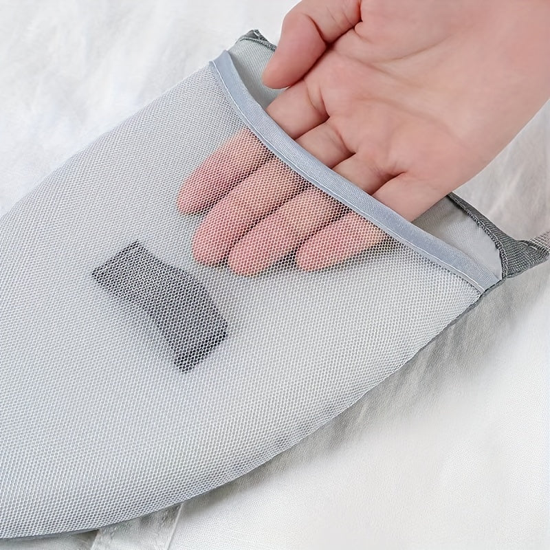 1PCS Handheld Ironing Board with Anti-Scalding Ironing Pad, Garment Steamer Clothes Heat Insulation Pad - Perfect for Quick and Efficient Ironing!