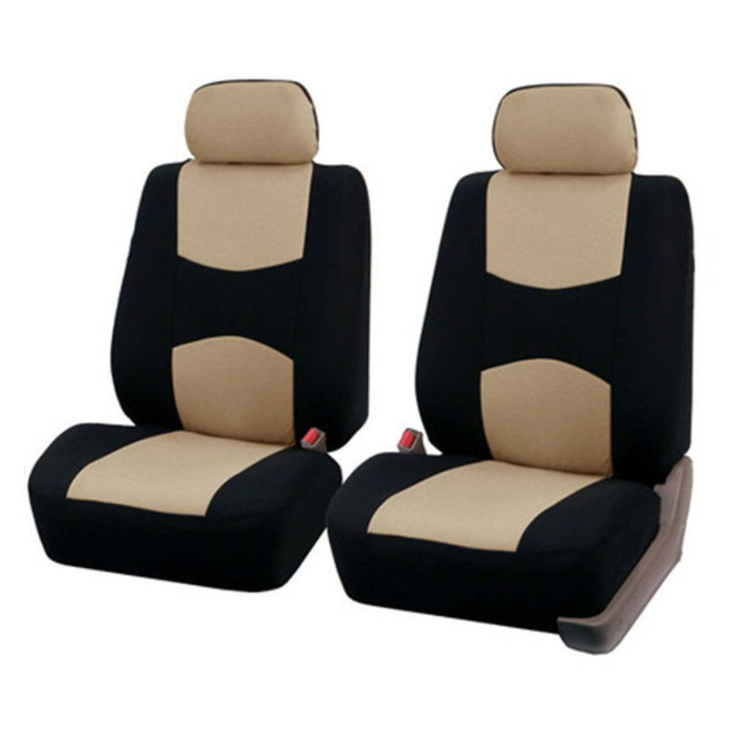 Upgrade Your Car's Interior with this Universal Seat Cover Set - 4pcs, Multi-color, 2mm Sponge!