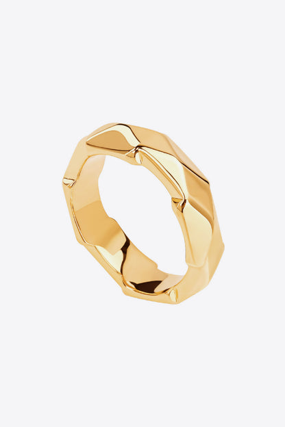 18K Gold-Plated Copper Ring