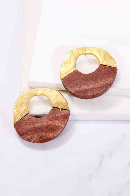 Zinc Alloy Dangle Earrings