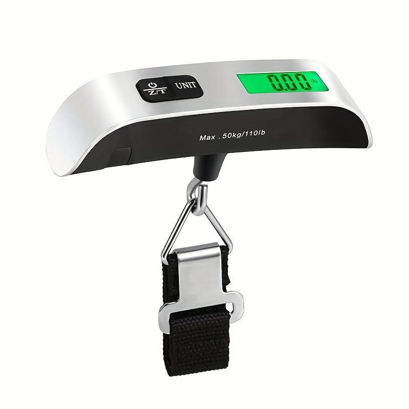 Accurately Weigh Your Luggage with This 110lb/50kg Digital Portable Hanging Scale!