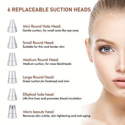 Blackhead, Grease, And Acne Removal Tools - Use This Intelligent Upgraded Facial Cleaning And Beauty Instrument To Immediately Give You A Clean, Clear, And Beautiful Face