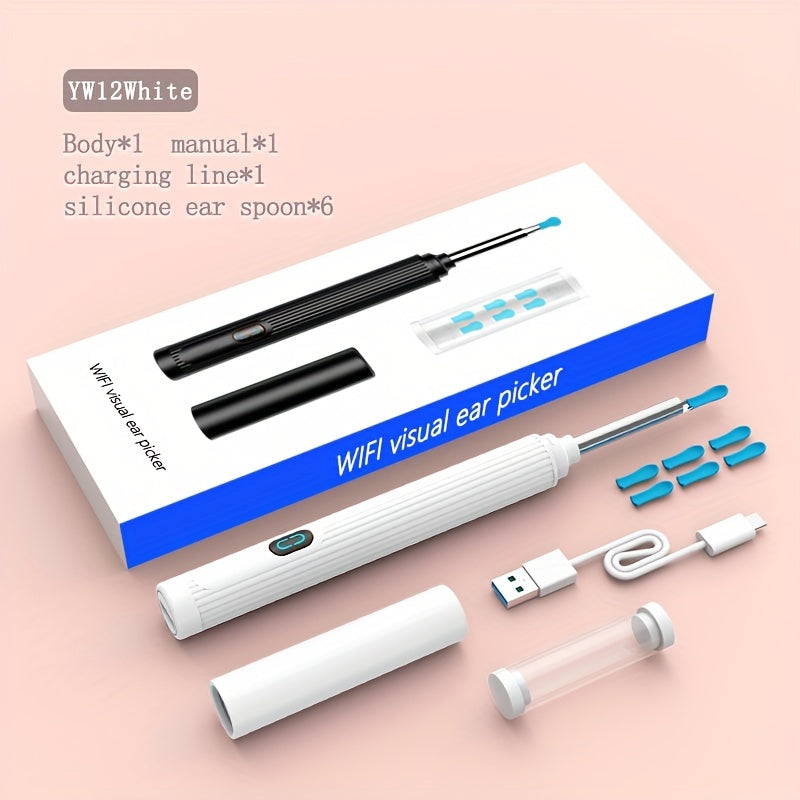 1 set High-Definition Earwax Removal Tool Set for Adults and Children - Intelligent Ear Picking with Visual Aid