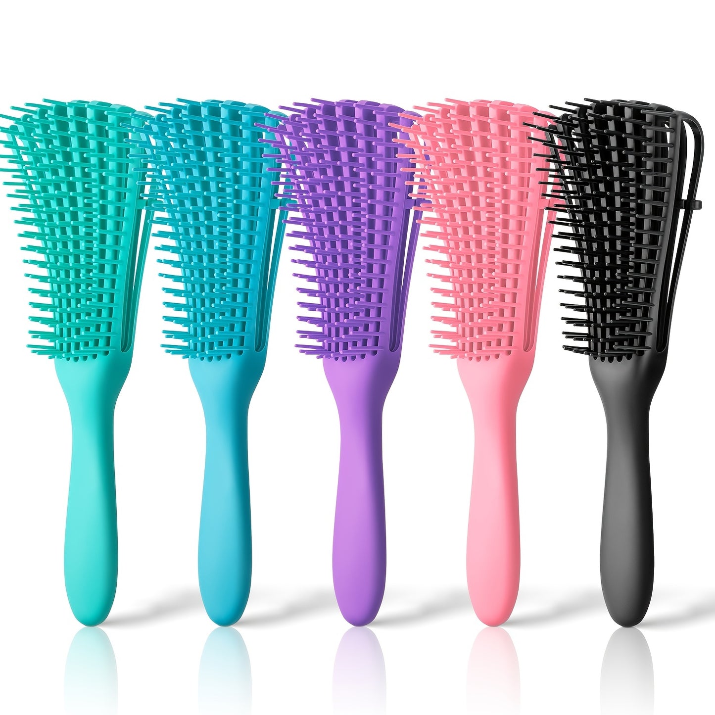 1pc Anti-Static Hair Brush - Simple Design, Durable Construction - Suitable for All Hair Types!