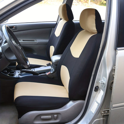 Upgrade Your Car's Interior with This Stylish Universal Fit Seat Cover Set!