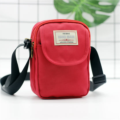 Women's Multifunctional Canvas Crossbody Phone Bag - Stylish and Versatile!