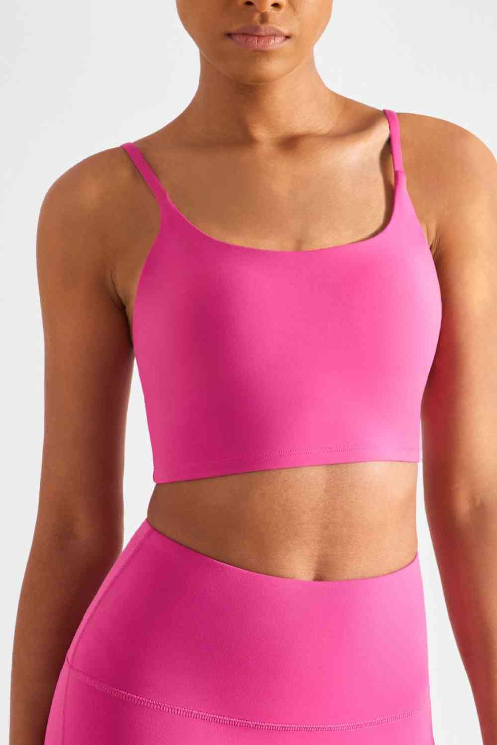 Spaghetti Strap Sports Bra