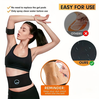 10 Modes 20 intensités Fitness EMS Massage Abdominal électrique corps minceur ceinture stimulateur musculaire Recharge USB taille formateur perte de poids livraison directe 