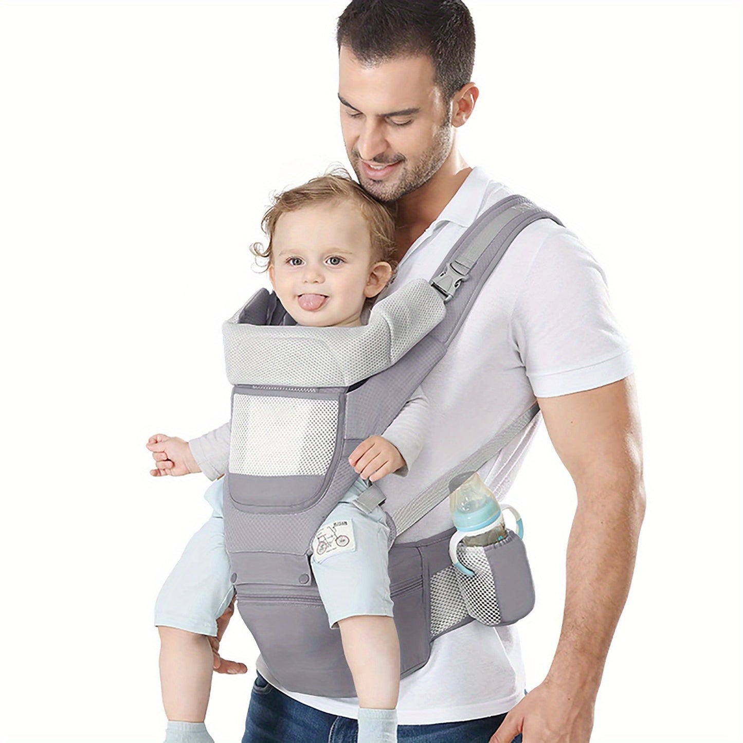 Tabouret de taille pour porte-bébé, porte-sac à dos pour bébé, pour enfant, tout-petit, nourrisson, nouveaux parents 