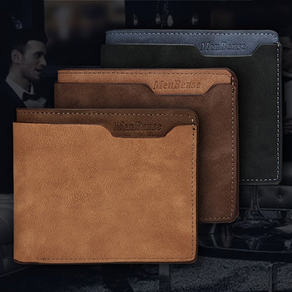 Stylish Leather Wallet: 3 Colors to Choose From - Soft & Thin Design!