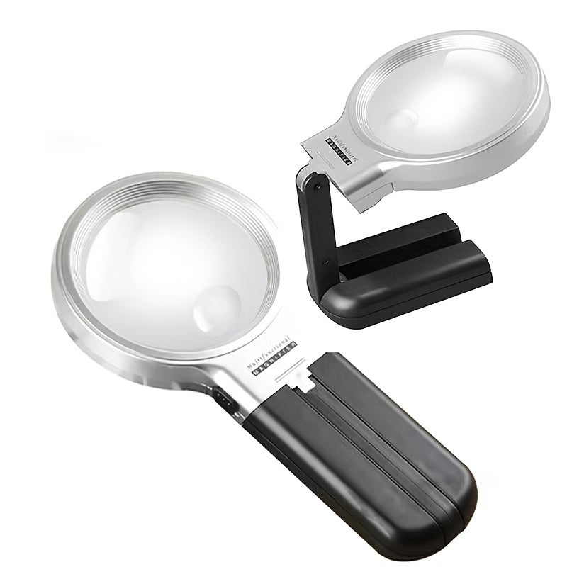 20X High-Definition Portable Foldable Handheld Magnifying Mirror - No Batteries Required!