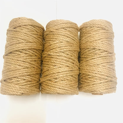 1 roll 164ft Jute Rope - Strong and Durable for Gift Wrapping, DIY Crafts, Gardening, Bundling, and Home Decor