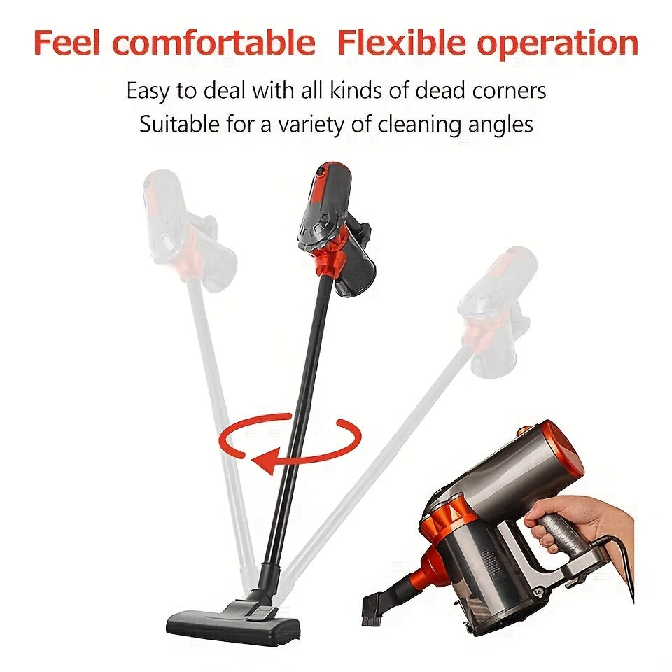 600W 110V 18KPa Vacuum Cleaner - Portable, Lightweight, Handheld, Four-in-One, Perfect for Pet Hair, Hard Floors & Carpets!