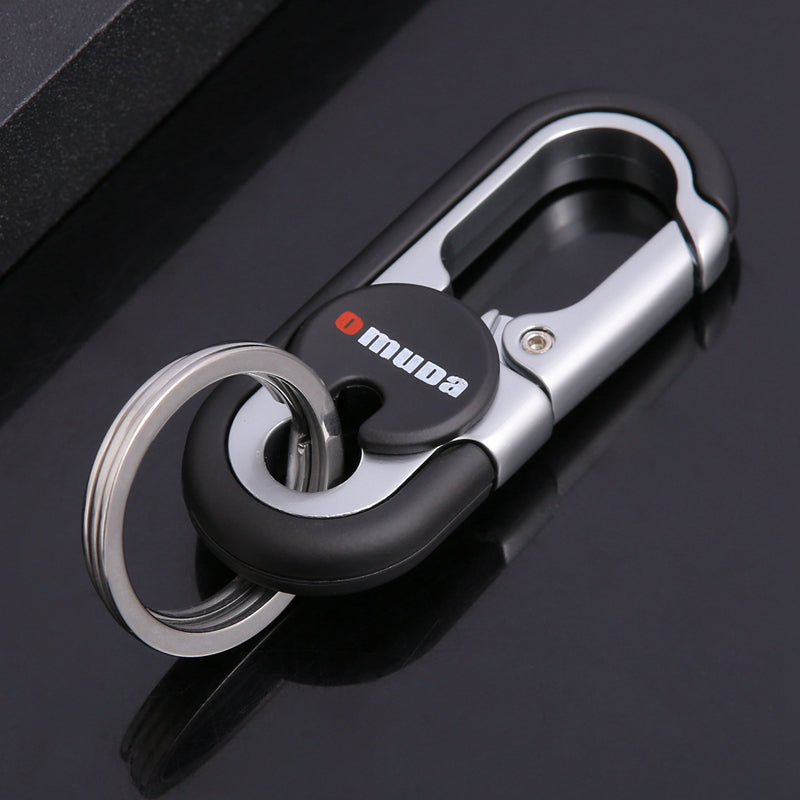 Stylish Car Key Chain: High-Grade Metal Key Ring with Men's Waist Hanging Alloy Key Chain - Perfect Car Accessory!