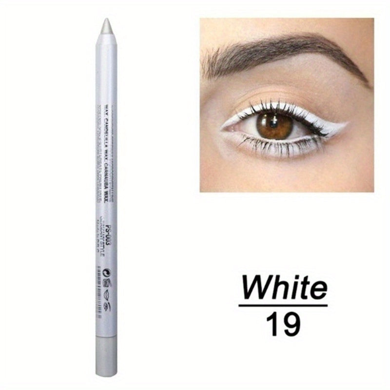 1pcs Long-lasting Waterproof Not Blooming Eyeliner 14 Color Eyeliner Eye Shadow Pen Cosmetics Makeup Tools