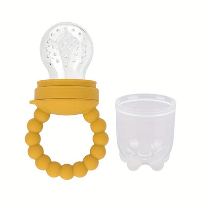 4pcs/set Baby Fruit Food Feeder Pacifier - Fresh Food Supplement Baby Fruit Pacifier Toy