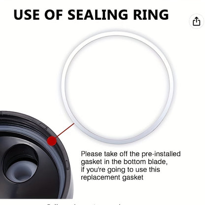 2pcs Rubber Gasket Replacement Seal White O-Ring Compatible With Magic 250W