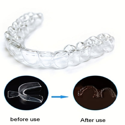 2 Pcs Dental Mouth-Guard: Protect Your Teeth from Grinding & Clenching - Sleep Aid & Health Care Oral Teeth Guard