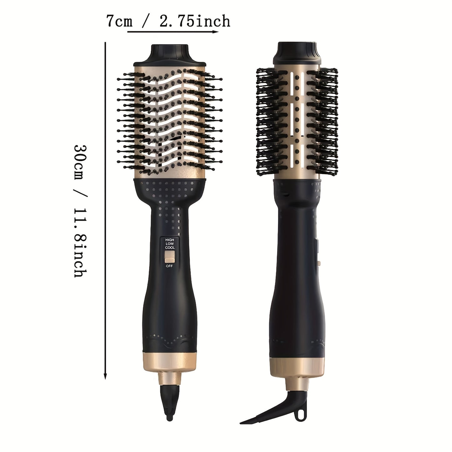 Tsienbeauty Multifunctional Hair Styler Dryer Brush with Negative Ionic Technology - Curl, Dry, and Volumize Your Hair with Ease