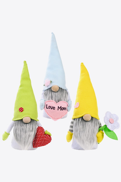 Gnome sans visage à chapeau pointu pour la fête des mères