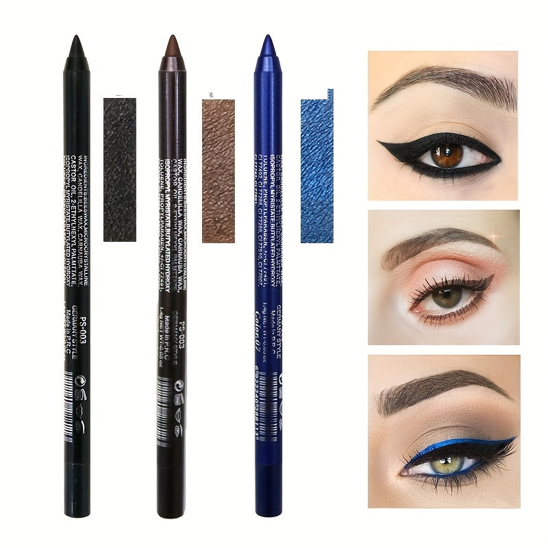 1pcs Long-lasting Waterproof Not Blooming Eyeliner 14 Color Eyeliner Eye Shadow Pen Cosmetics Makeup Tools