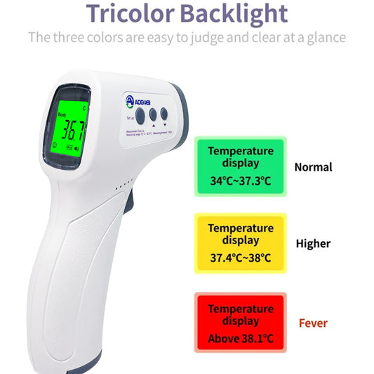 Accurate Digital Infrared Baby Non-contact Thermometer - Simple Operation, Precise Data, Household Essentials (No Battery)