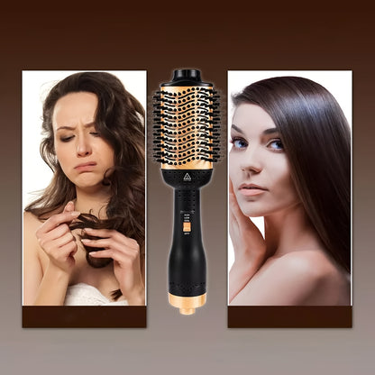 Tsienbeauty Multifunctional Hair Styler Dryer Brush with Negative Ionic Technology - Curl, Dry, and Volumize Your Hair with Ease