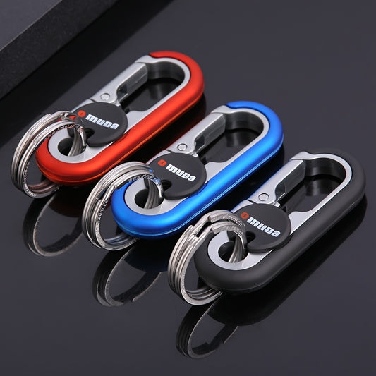 Stylish Car Key Chain: High-Grade Metal Key Ring with Men's Waist Hanging Alloy Key Chain - Perfect Car Accessory!