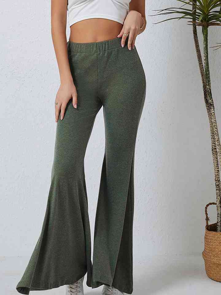 Pantalon long évasé