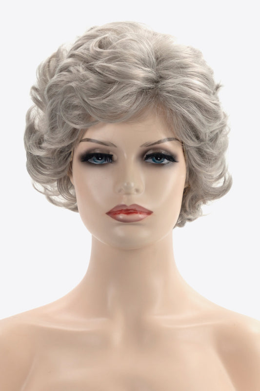 Synthetic Curly Short Wigs 4''