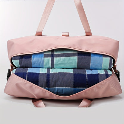 Travel in Style with this Portable Weekender Duffel Bag - Perfect for Gym, Yoga, and Weekend Trips!