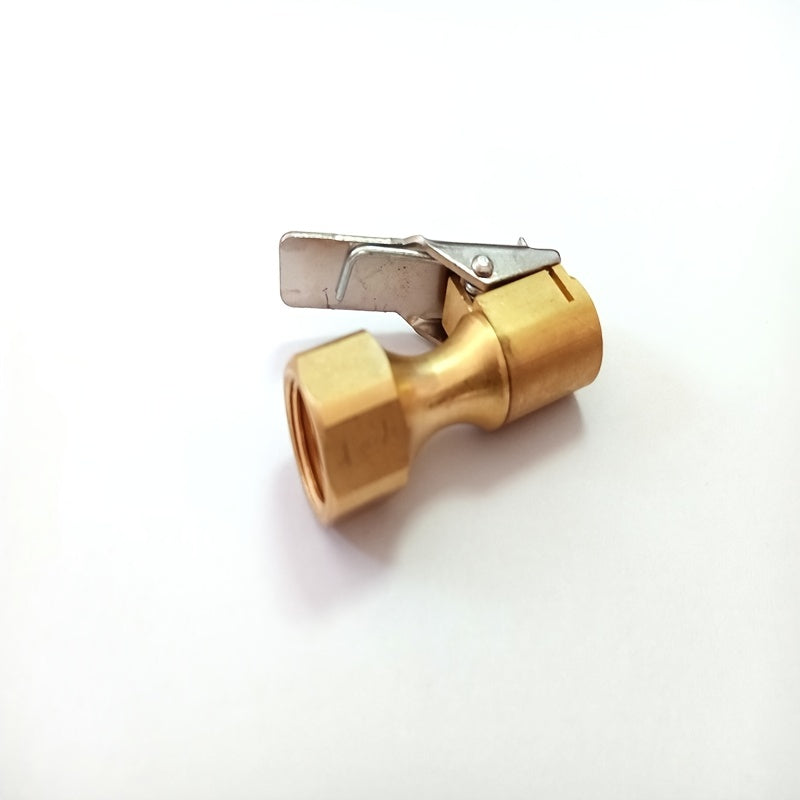 Upgrade Your Tire Inflator with This Brass Clip-On Tire Air Chuck!