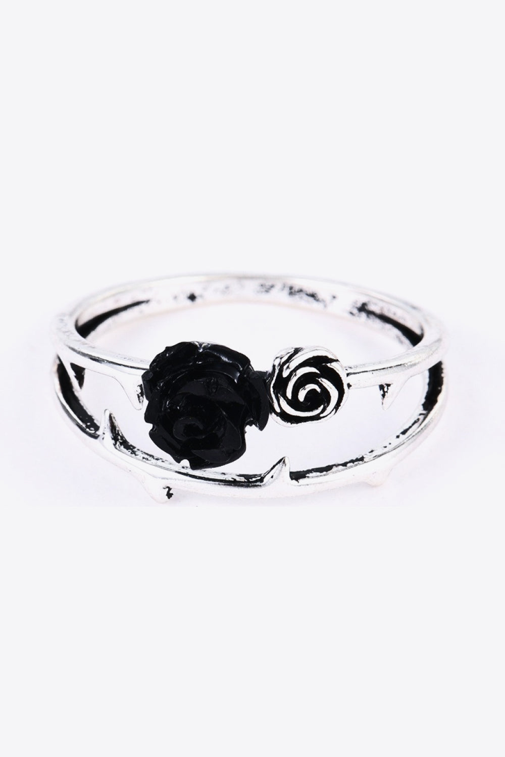 Bague en alliage de zinc rose