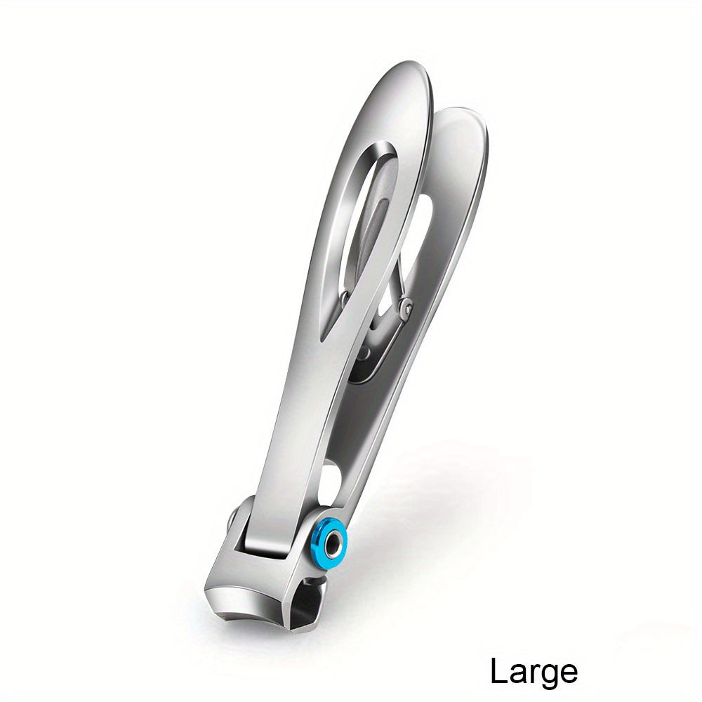 1 pc Sturdy Stainless Steel Nail Clippers for Thick and Hard Nails - Wide-Opening Jaws for Easy Cutting