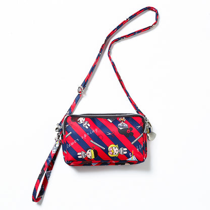 Women's Stylish 3-Layer Zipper Wallet - Perfect for Coins, Mobile Phones & Travel!