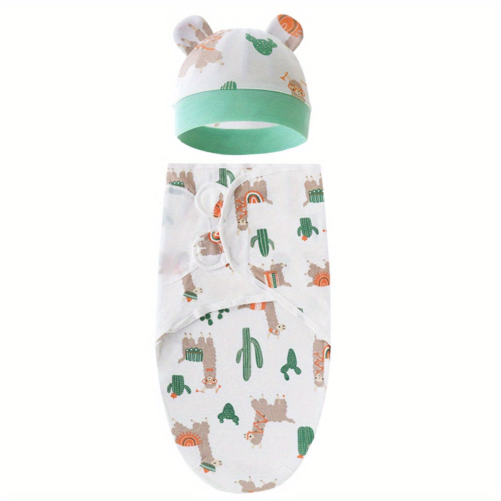 The Perfect Swaddle for Newborns: 1 Set of Adjustable Swaddling Sleeping Bags for 0-6 Months, Preventing Startle Reflex in Boys and Girls!