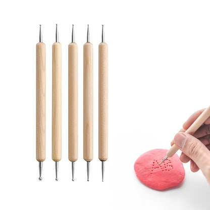 36-Piece Polymer Clay Tool Set - Perfect for DIY Carving, Drilling, Polymer Clay Stones & More!