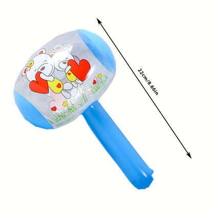 8.66inch Inflatable Small Pin Head Inflatable Hammer Pinch Will Ring With Bell