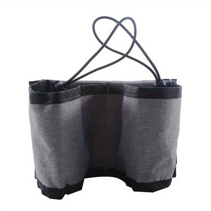 Travel Cup Holder Organizer - Convenient Luggage Armrest Attachment for Easy Access to Drinks