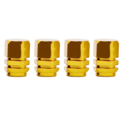 4pcs/8pcs Aluminum Alloy Car Tire Valve Caps - Dustproof & AIR Valve Caps for USA Car, Motorcycle, Truck & Bike