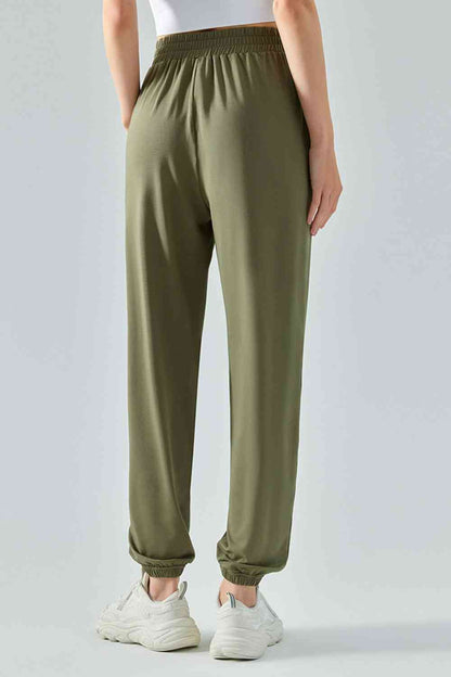 Tie Waist Sports Pants