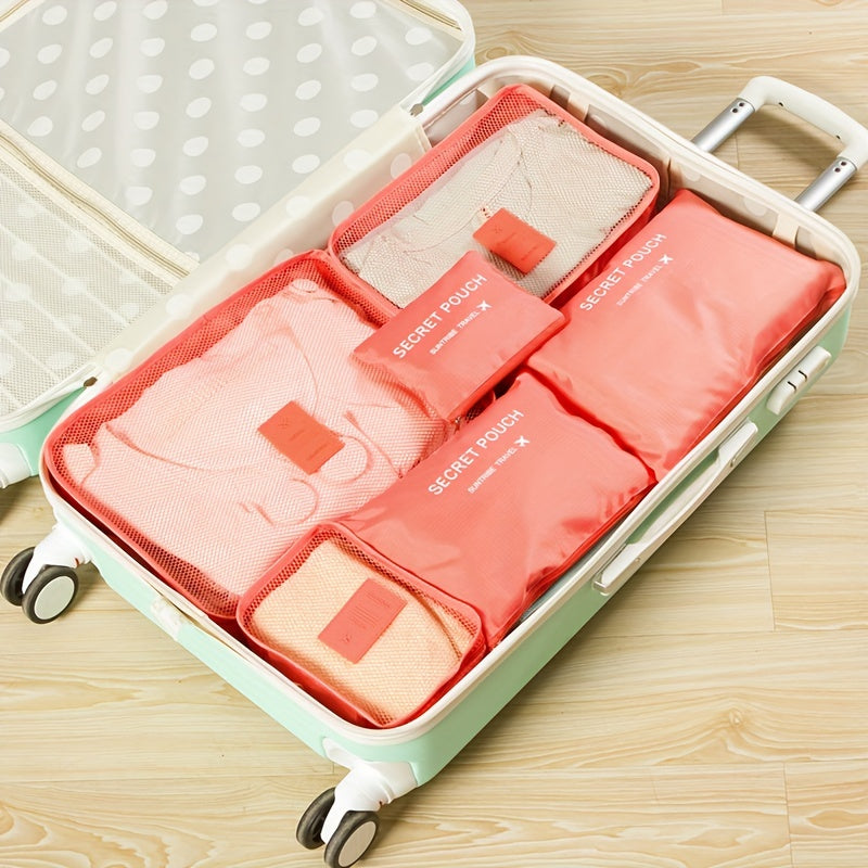 6 Pcs Travel Luggage Storage Bags, Versatile Lightweight Storage Pouch, Dustproof Duffle Bag