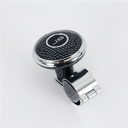 Upgrade Your Car with a Stylish Carbon Fiber Print Steering Wheel Knob!